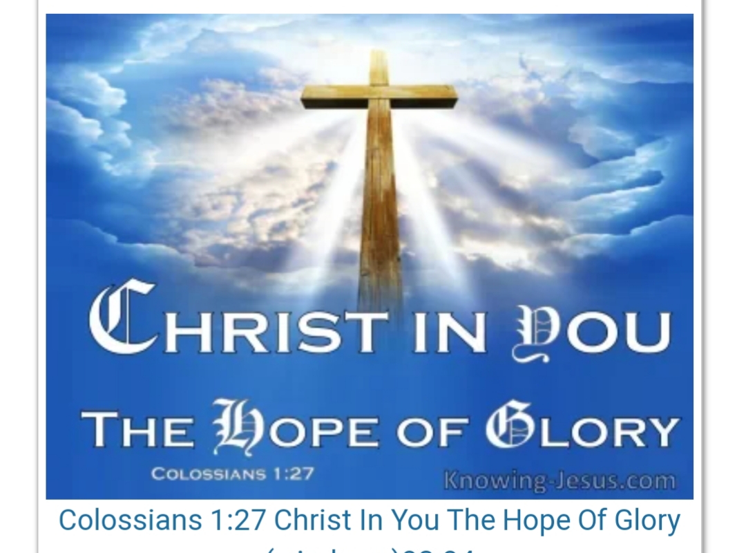 Christ: The Hope of Glory - Countryside Products